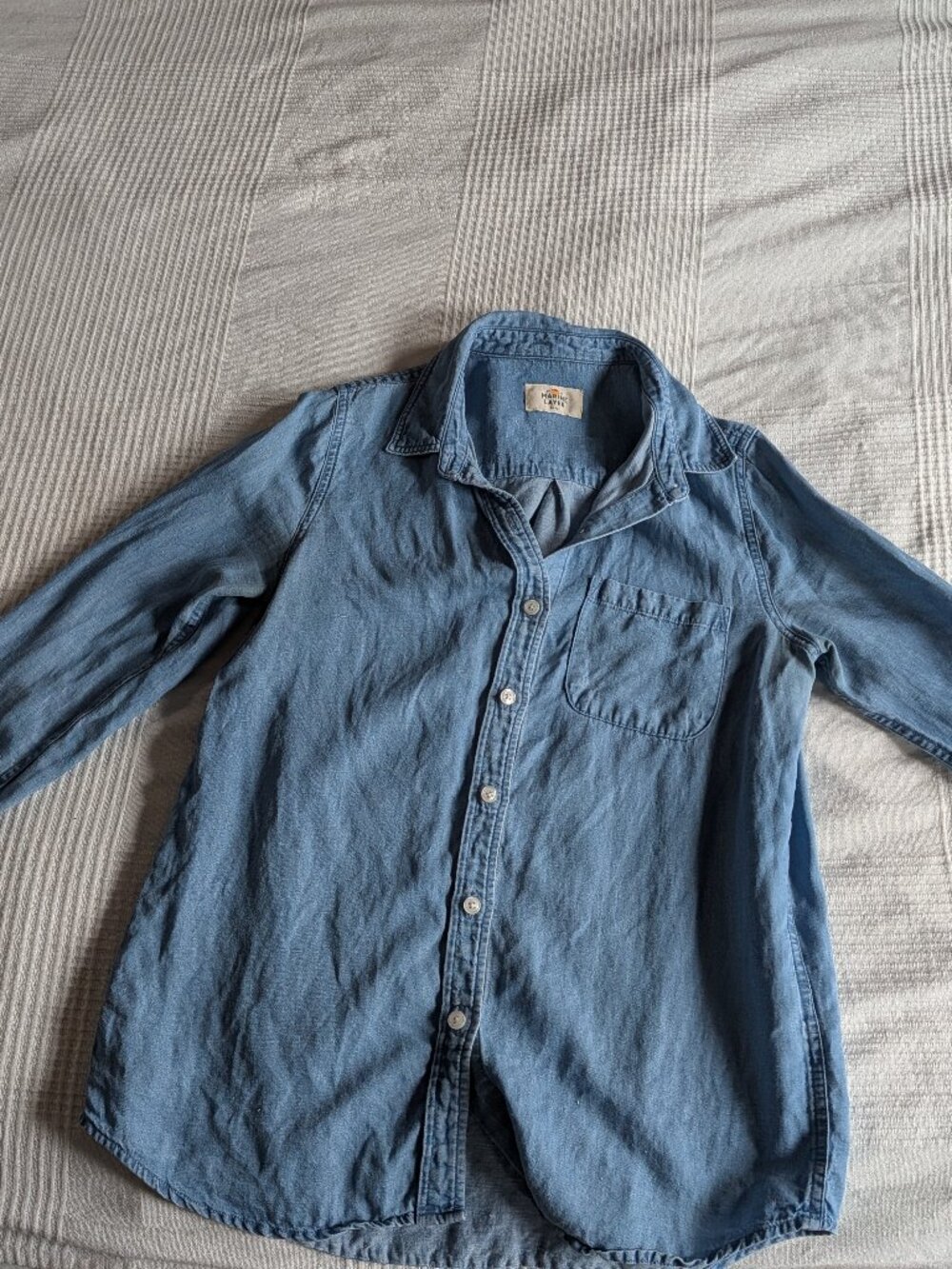 Marine Layer Women's Chambray Jean shirt